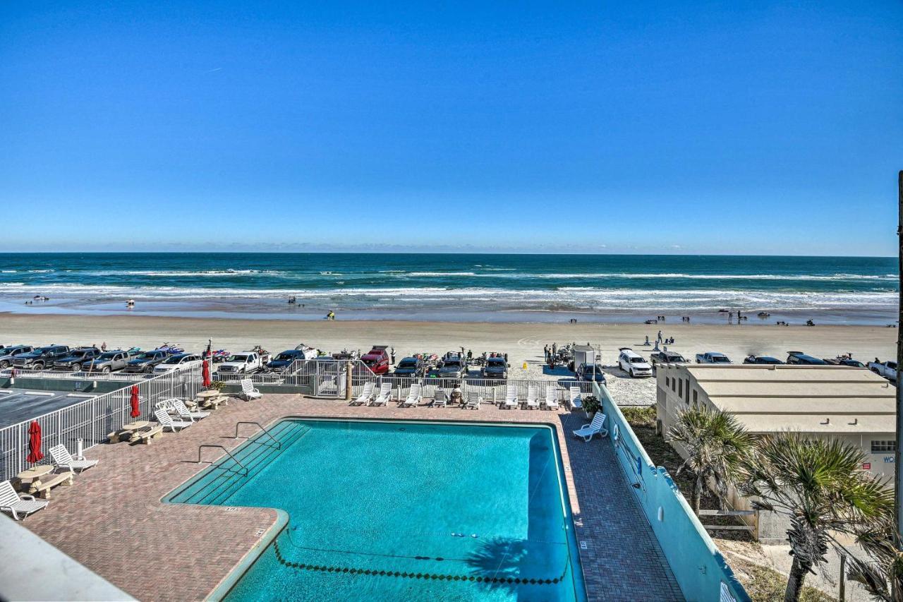 Oceanfront Daytona Beach Condo With View Zewnętrze zdjęcie